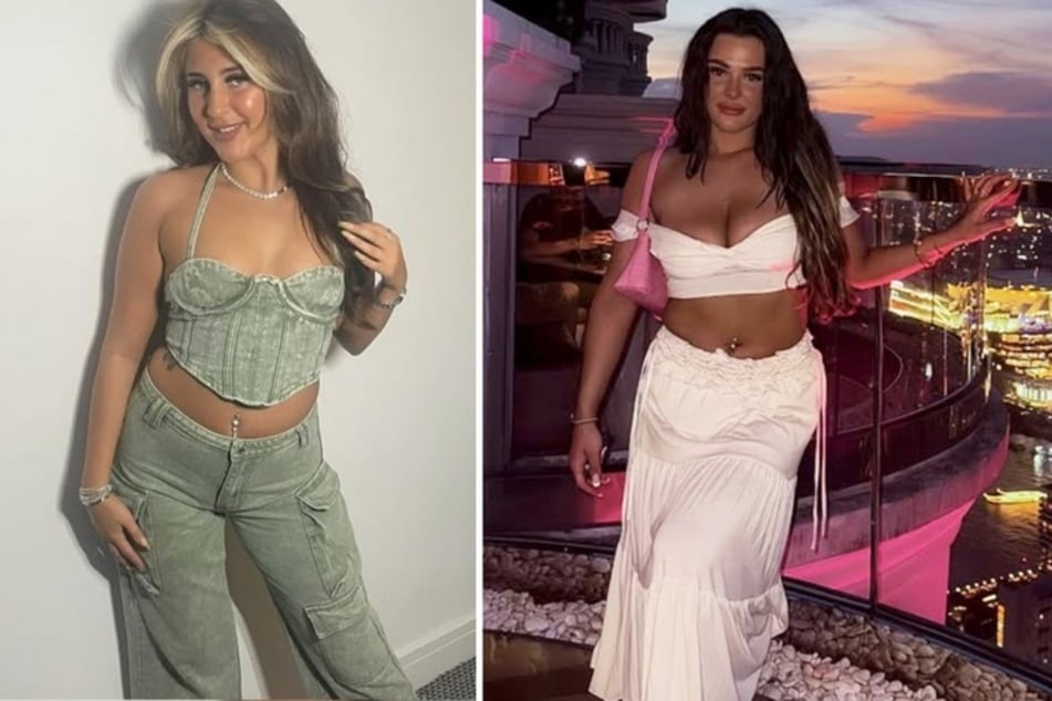 Bella May Culley (18, l.) und Charlotte May Lee (21) sitzen seit ihrer Festnahme in Gefängnissen.
