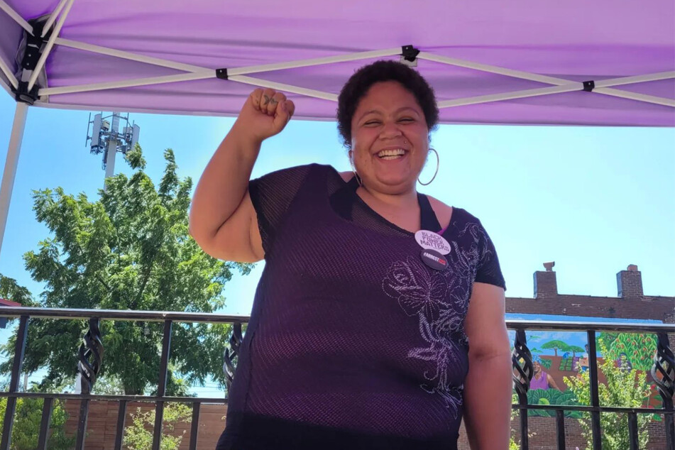 Ragina Gray of the African National Women's Organization lives just blocks from where the FBI raid took place in July 2022.