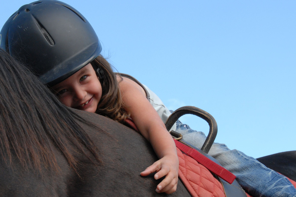 Kids können sich auf Ponyreiten freuen.