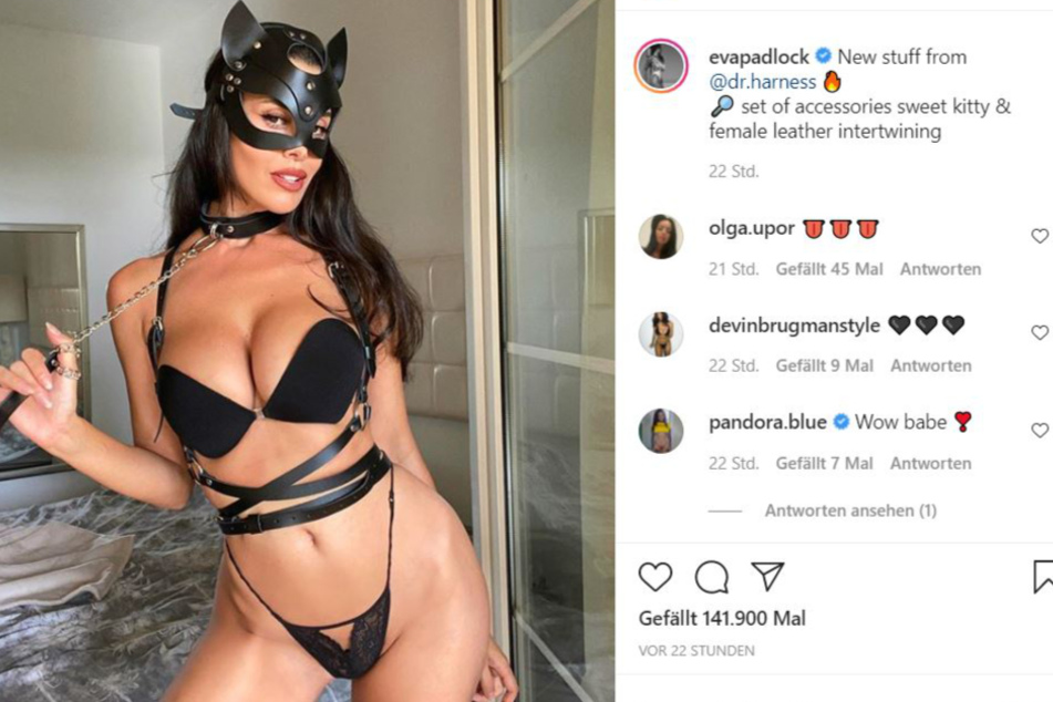 Vielleicht doch eher Batwoman? Egal, in jedem Fall erotisch.