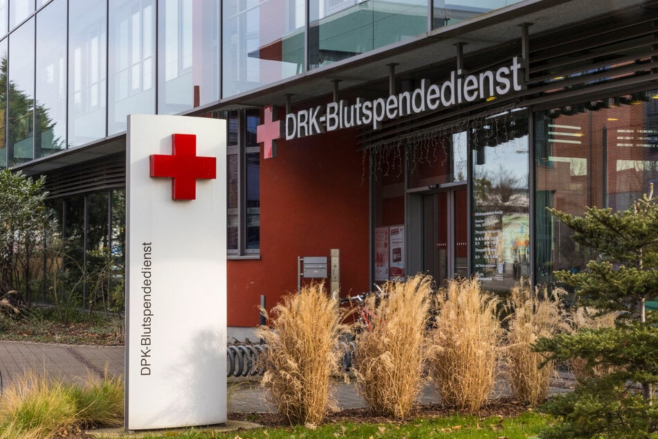 Das Institut für Transfusionsmedizin in Dresden von außen.