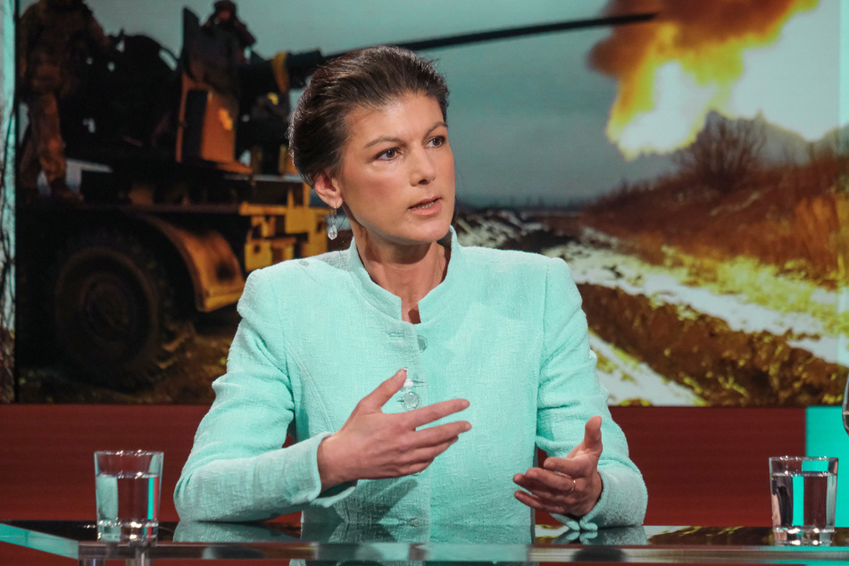 Will die Ukraine nicht mit Waffen unterstützen: Sahra Wagenknecht (55) will auch auf Landesebene mit keiner Partei koalieren, die für Waffenlieferungen ist.