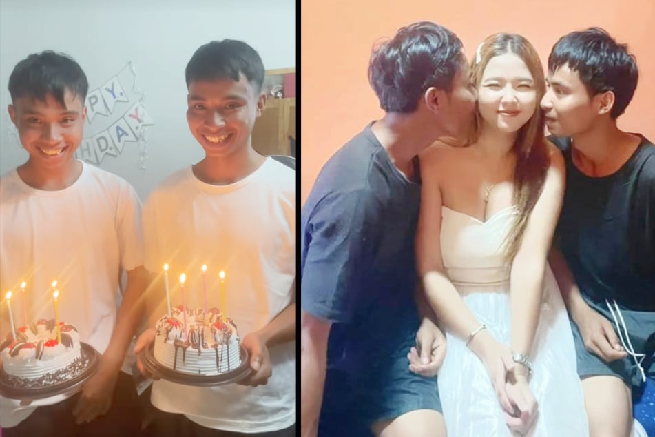 Das Dreiergespann lebt mittlerweile zusammen und scheint sehr glücklich zu sein.