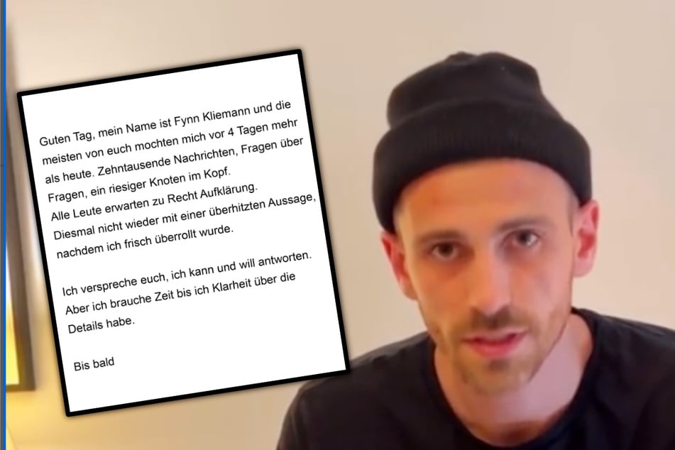 Fynn Kliemann: Fynn Kliemann taucht nach schweren Vorwürfen ab: "Knoten im Kopf"