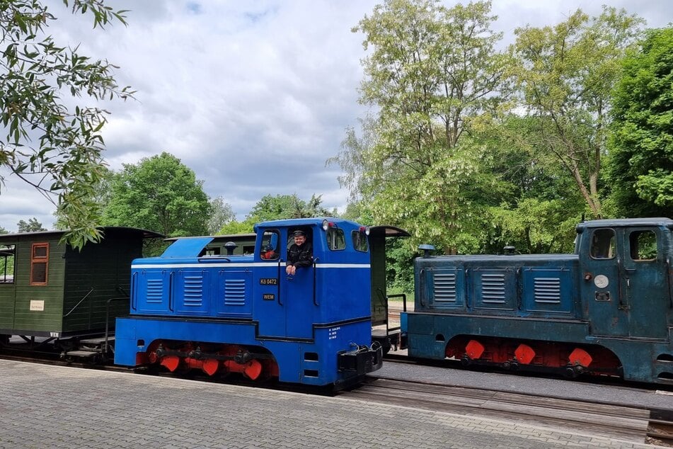 Zwei historische Dieselloks fahren am heutigen Donnerstag auf der Strecke.