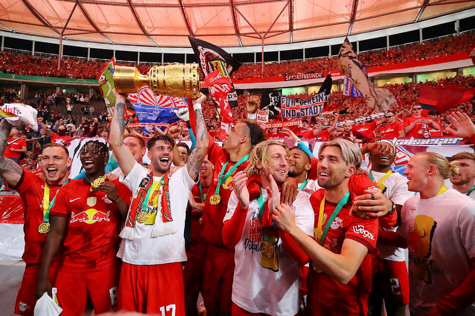 RB Leipzig will als erstes Team in der Geschichte zum dritten Mal in Folge den DFB-Pokal gewinnen.
