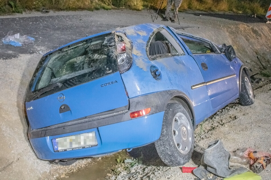 Beton-Absperrung übersehen? Mann nach Unfall bei Baustelle schwer verletzt