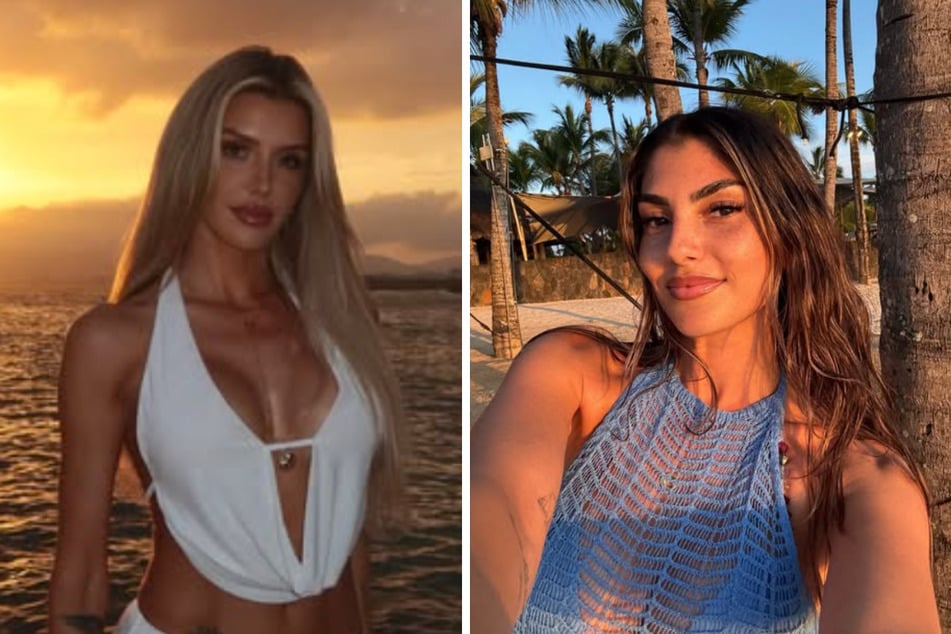 Yeliz Koc (31, r) und Gerda Lewis (32) haben sich gegen ihren gemeinsamen Ex-Partner Jannik Kontalis verbündet.