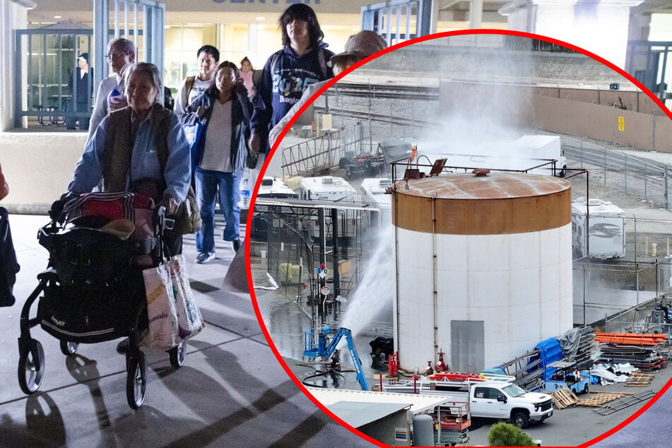 Riesiger Chemikalien-Tank droht zu explodieren: Notstand ausgerufen
