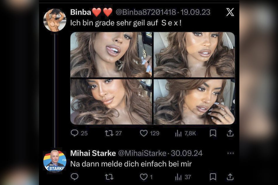 Dass es sich bei der "freizügigen" Binba um keine echte Kontaktanzeige handelt, merkte der AfD-Mann offenbar nicht.