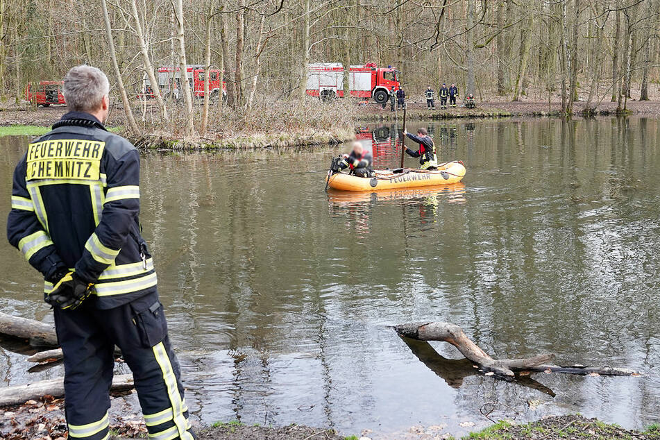 Am Mittwoch begann die Suche nach der Vermissten im Chemnitzer Zeisigwald.