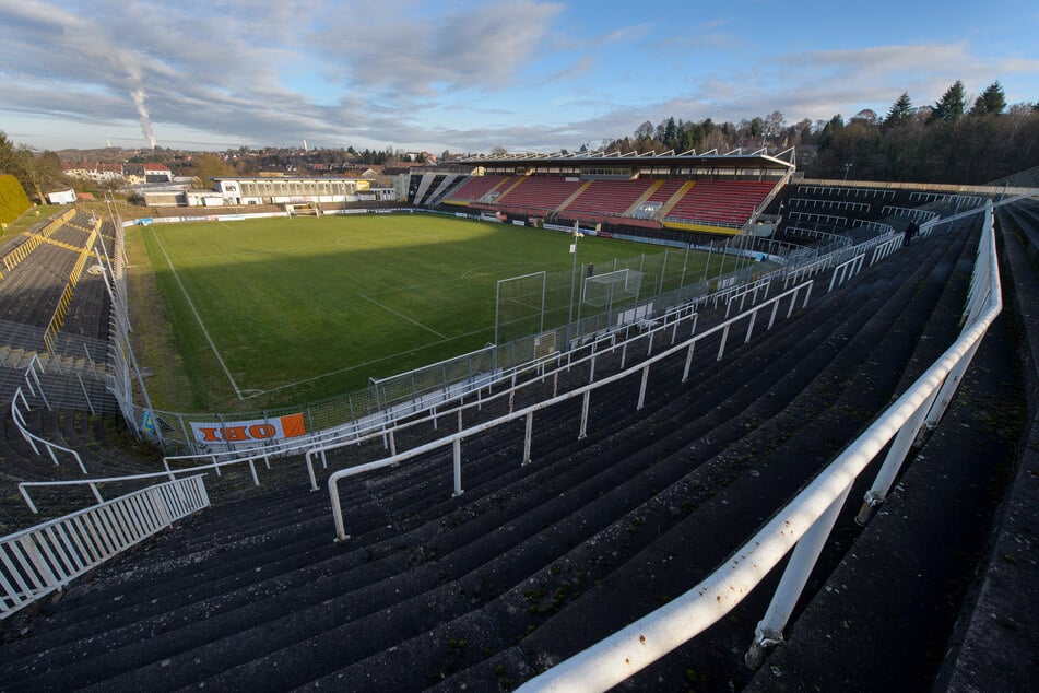 Das Ellenfeldstadion in Neunkirchen hat schon großen Fußball gesehen.