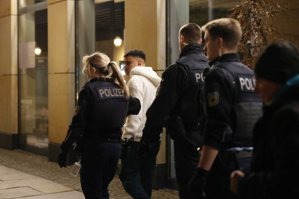 Der Mann wurde festgenommen.