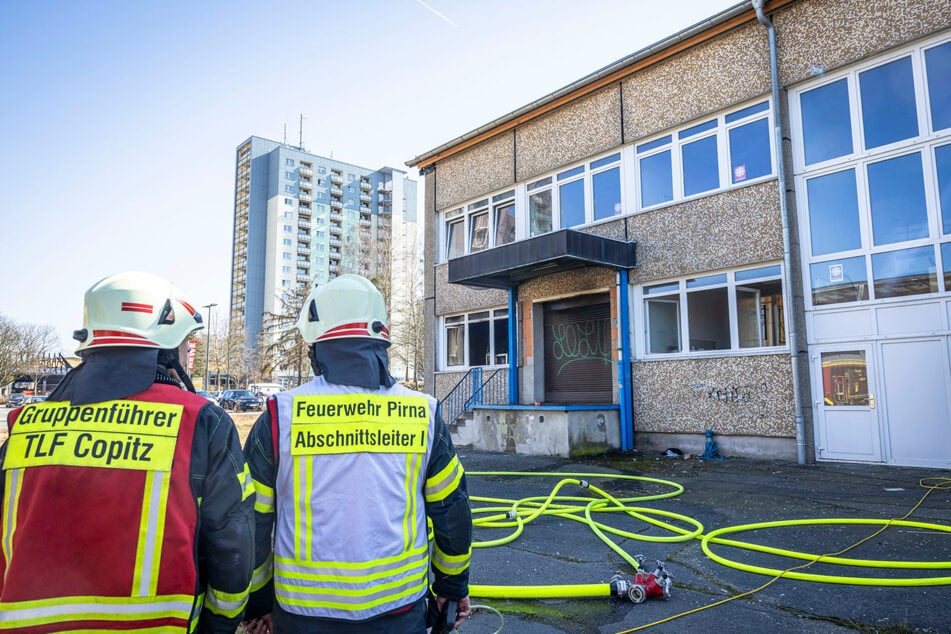 Wieder musste die Feuerwehr auf dem Sonnenstein anrücken.