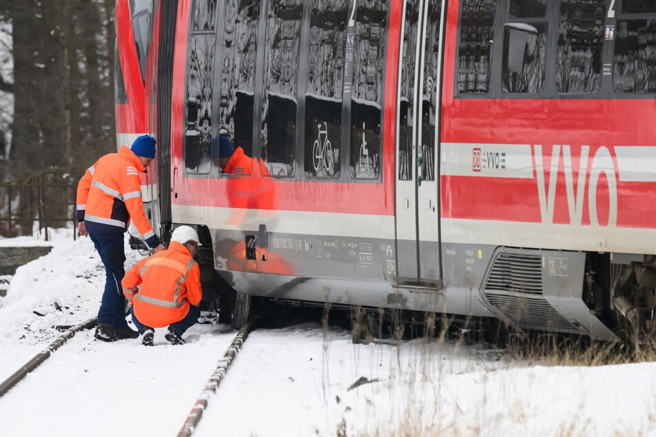 Im Januar hatte eine Entgleisung auf der Müglitztalbahn den Zugverkehr zum Erliegen gebracht. Der Abschnitt Glashütte-Altenberg ist noch immer dicht.