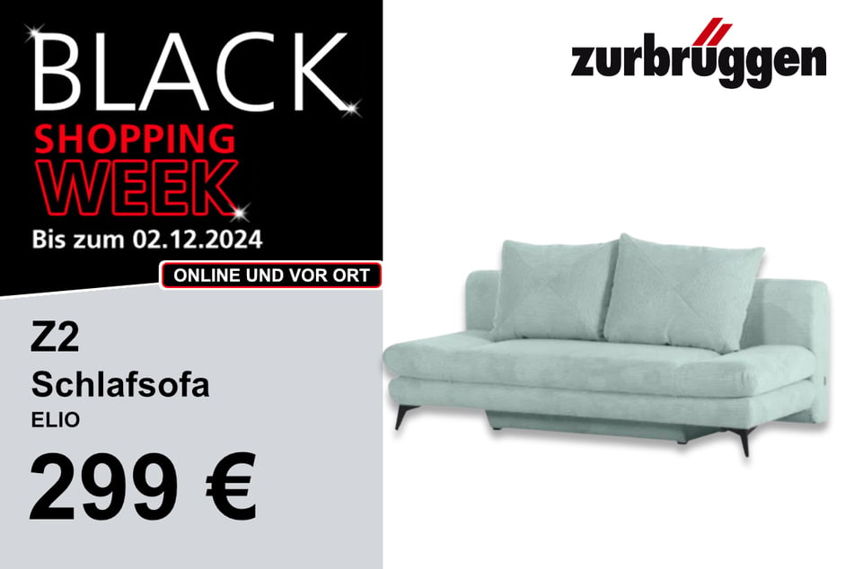 Das Z2 Schlafsofa
für 549 Euro