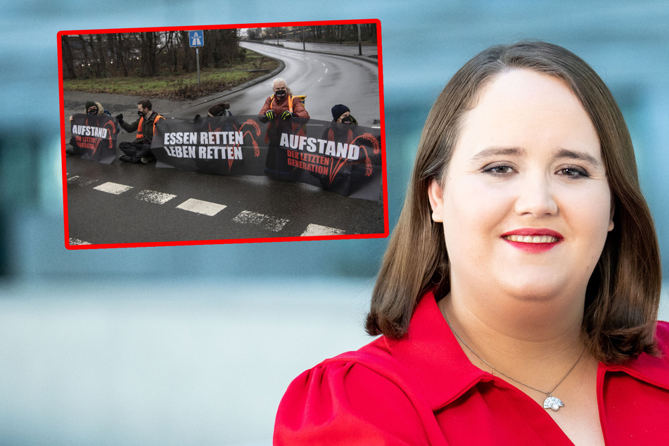 Grünen-Chefin sieht friedliche Autobahn-Blockaden als legitim an