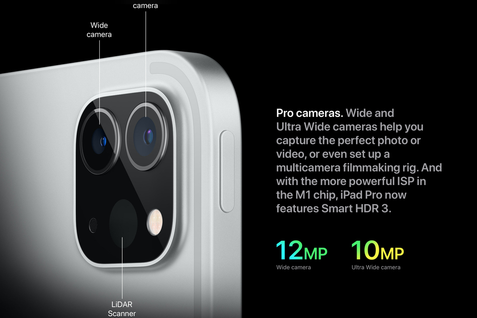 The ultra wide camera in the iPad Pro will make sure you never miss a shot.