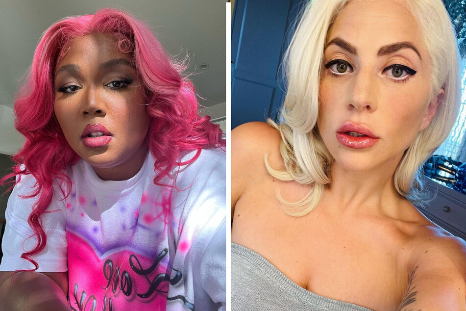 Lizzo (l.) has without a doubt released the best viral dance challenge tune of the year, while Lady Gaga released a heavy-hitting movie theme song with Hold My Hand.