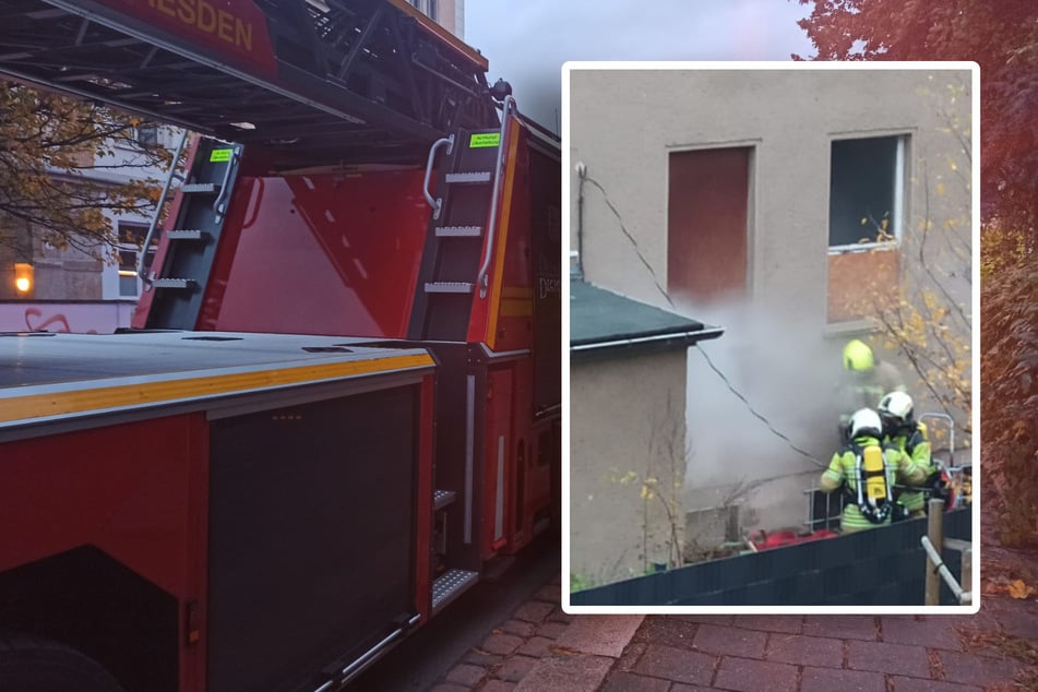 Dresden: Feuerwehr in Löbtau: Was ist da los?