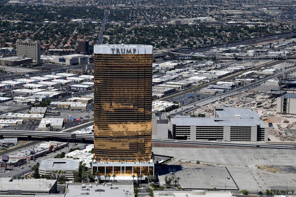 The Trump-branded building, which opened in 2008, is part-owned by the Republican president-elect's family business.