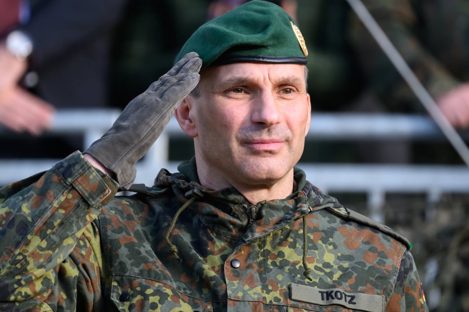 Oberst Marco Tkotz (49) sieht Sachsen als sicherheitspolitischen Schlüsselstandort.