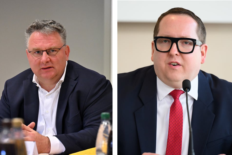 In der Union war Anfang der Woche erneut eine Debatte über den Umgang und die Zusammenarbeit mit der AfD entbrannt. Nun äußern sich der Fraktionsvorsitzende Christian Hartmann (51, CDU, l.) und CDU-Generalsekretär Tom Unger (39, CDU, r.).