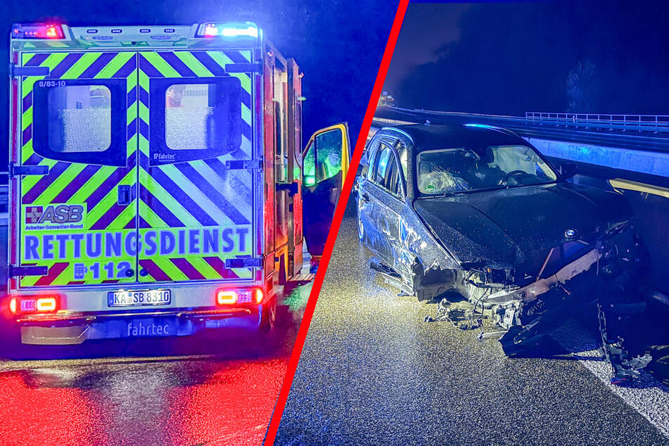 Unfall A8: Unfall-Serie auf A8: Sperrungen, ein Verletzter und Stau