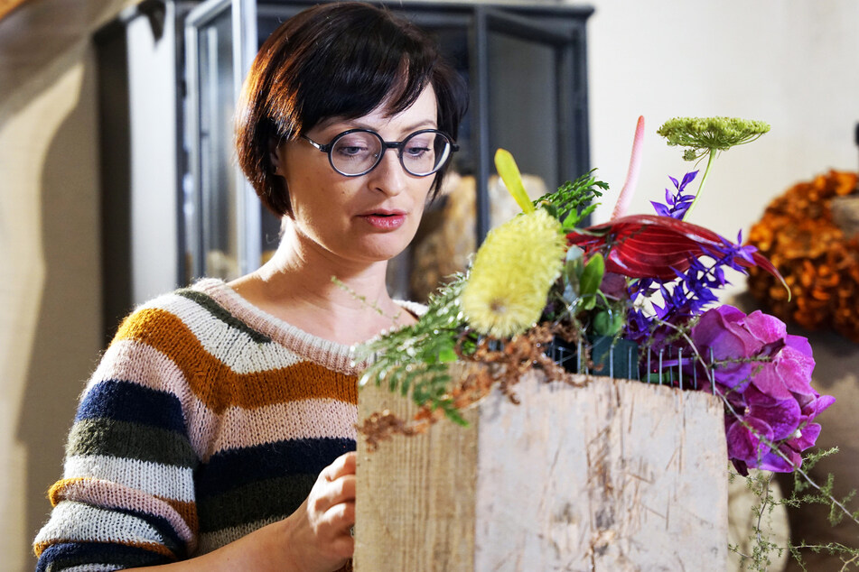 Juliane Müller will MDR-Garten-Floristin des Jahres werden.