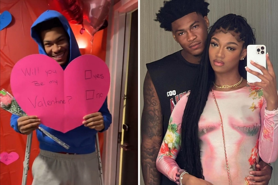 Angel Reese and Cam'Ron Fletcher are still sailing smoothly in their relationship, and the LSU hoops star is completely smitten!