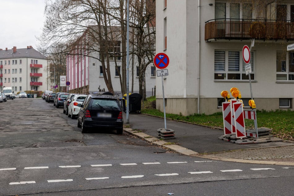 Die Melanchthonstraße in Chemnitz wird ab Montag voll gesperrt.