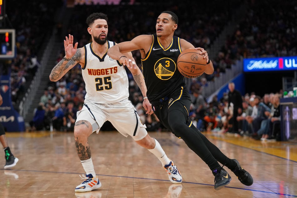 NBA Playoffs: Poole steals show in as Warriors take Game 1 against Nuggets