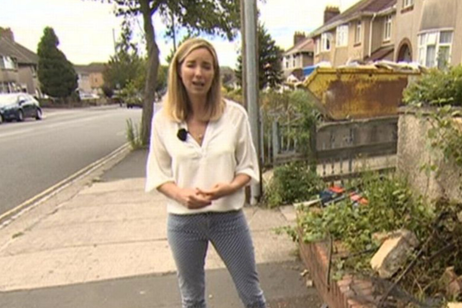 Ein Fauxpas brachte der BBC-Reporterin jede Menge Kritik in den sozialen Medien ein.