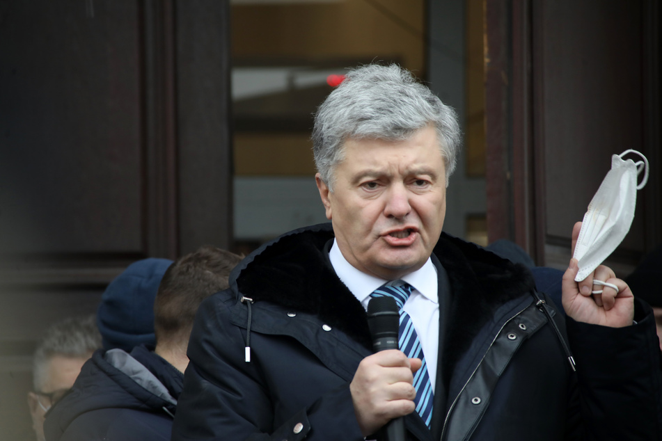 Petro Poroschenko (56) hat sich hinter Wolodymyr Selenskyj (44) gestellt.