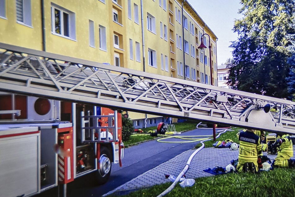 Die Einsatzkräfte der Feuerwehr konnten den Brand schnell löschen.