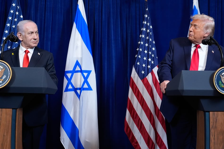 Israels Ministerpräsident Benjamin Netanjahu (76, l.) und US-Präsident Donald Trump (79, r.).