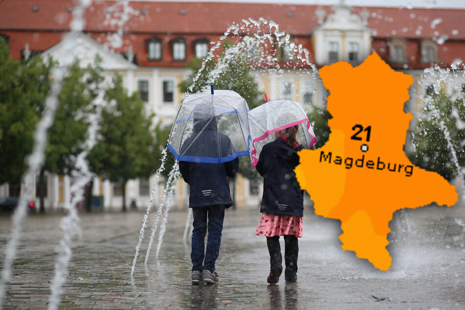 Das Wochenende wird regnerisch mit Gewittern und Hagel. Im Harz kann es sogar stürmen. (Symbolbild)
