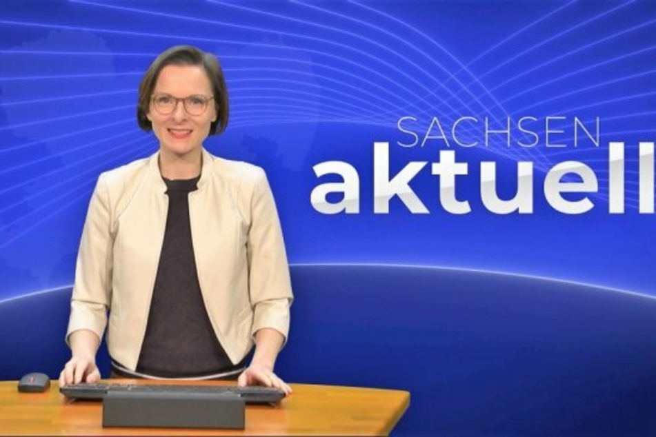 Franziska Wöllner präsentiert das Nachrichtenformat des neuen Senders "SACHSENeins".