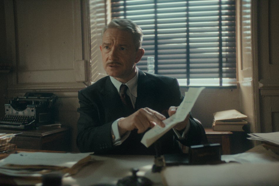 Martin Freeman (54) spielt den Superintendent Battle in "Agatha Christie's Seven Dials".