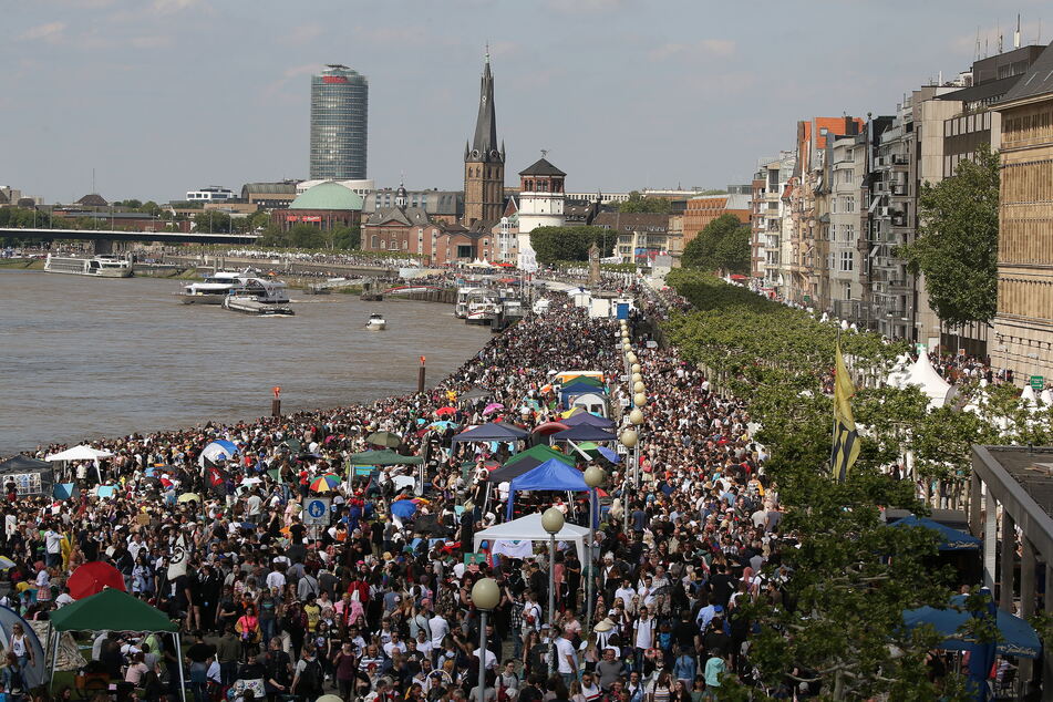 Tausende Besucher strömen jährlich in die Düsseldorfer Innenstadt.