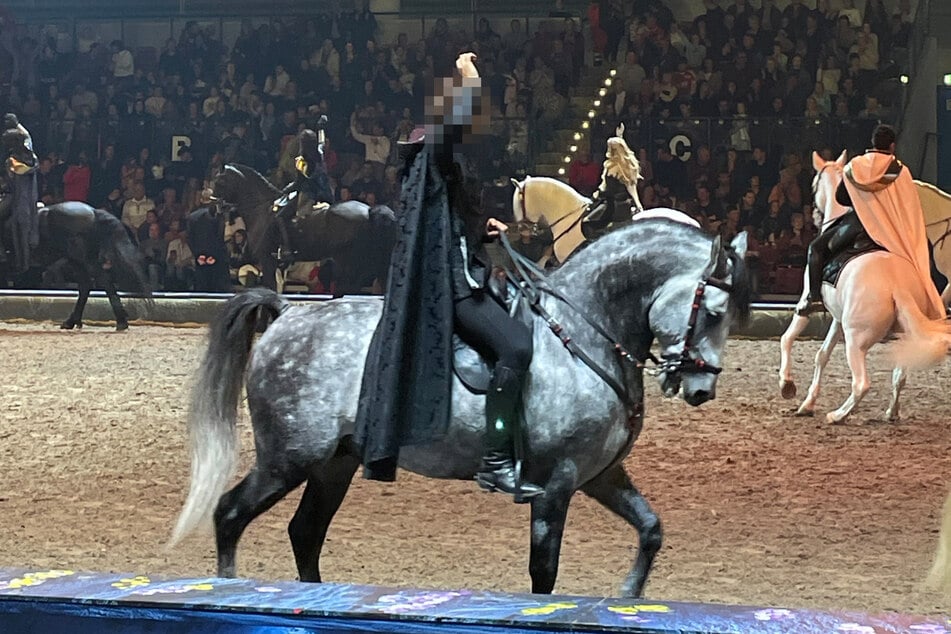 Laut PETA sollen die Pferde bei der Show "Cavalluna" vor den Augen des Publikums leiden.