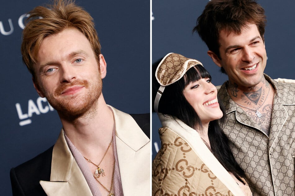 Finneas (l) have given his sister Billie Eilish's relationship with Jesse Rutherford (r) his stamp of approval.