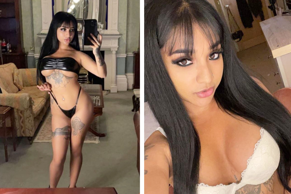 Yasmina Khan (25) wirbt mit sexy Fotos auf Instagram für sich.