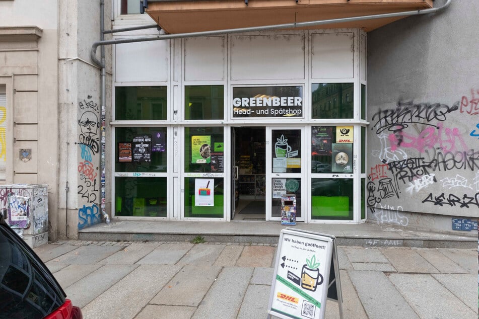 Der Greenbeer-Shop wurde am Wochenende von Einbrechern heimgesucht.