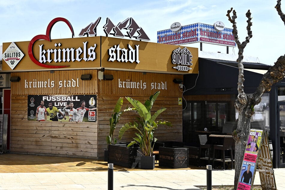 Krümels Stadl steht in Paguera auf Mallorca.
