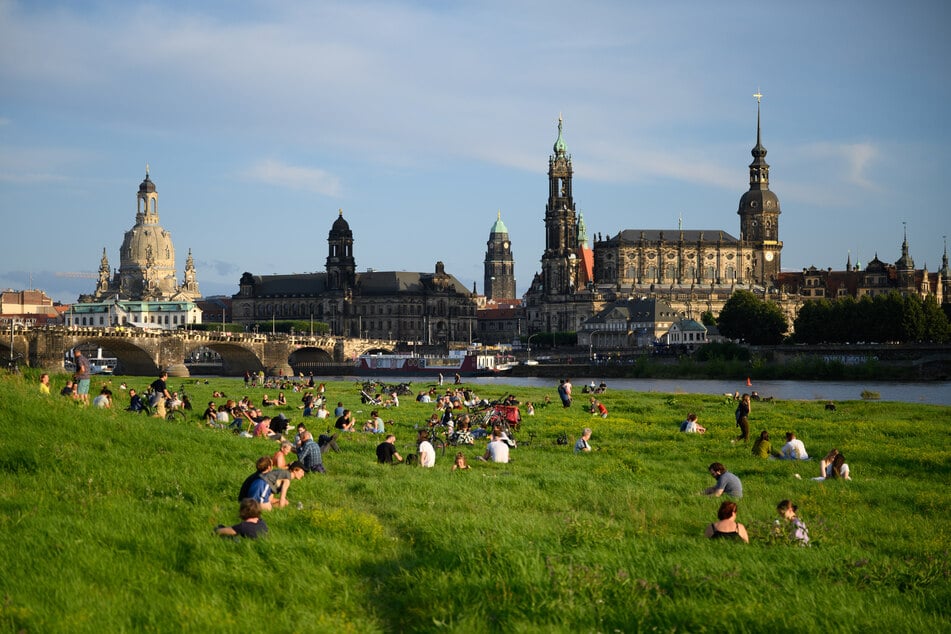 Bei diesem Panorama hat man in Dresden allerhand Grund, um glücklich zu sein.