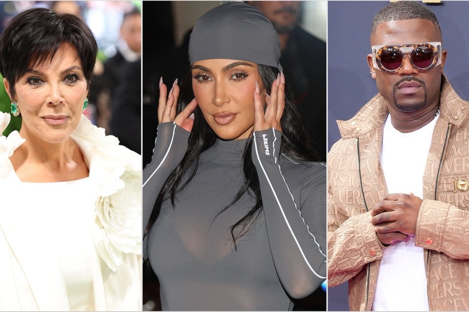 Ray J (r.) alleged that federal authorities are building a RICO case against Kim Kardashian (c.) and her mother, Kris Jenner – with his help.