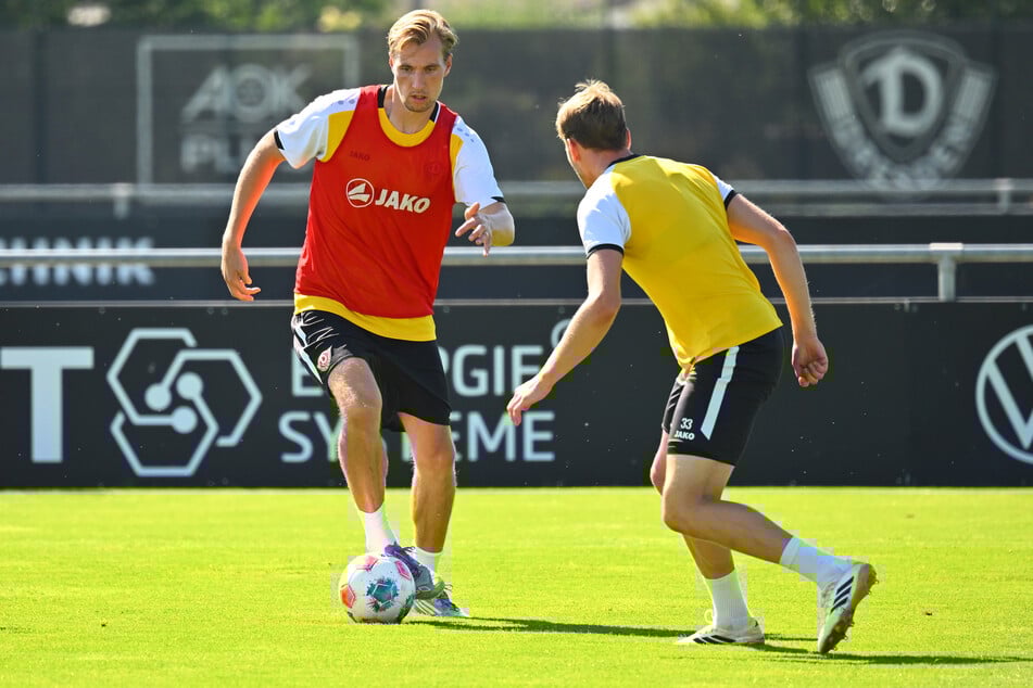 Vincent Vermeij (31, l.), hier im direkten Duell mit Christoph Daferner (27), muss seinen Konkurrenten erst einmal ersetzen.