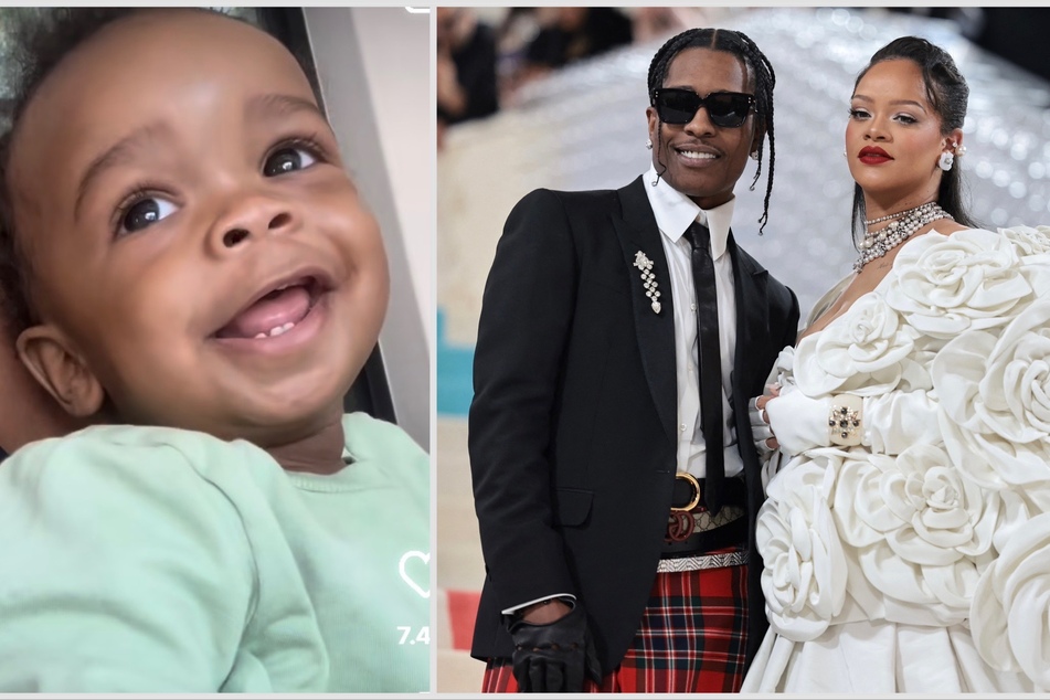 A$AP Rocky and Rihanna have kept their baby boy's name under wraps.