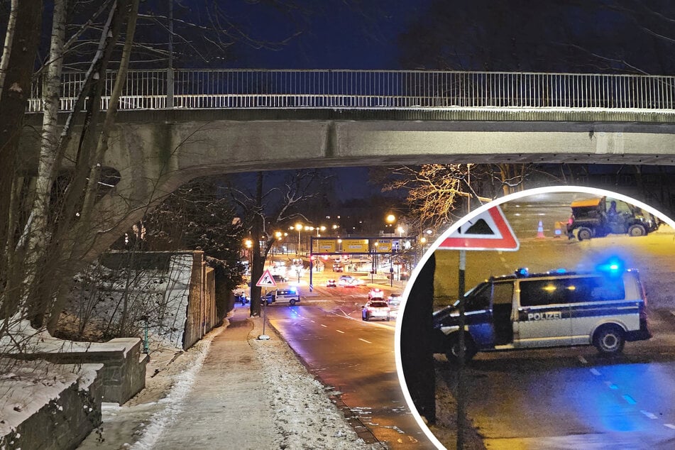 Hintergründe völlig unklar: Frau stürzt von Brücke und verletzt sich schwer